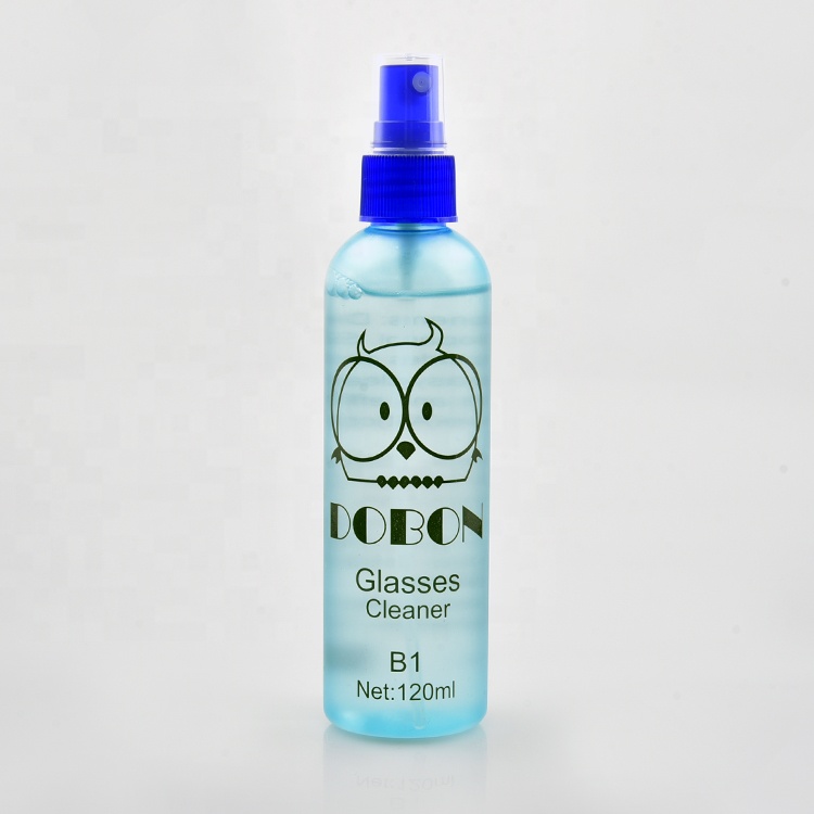 120 ml Brillenreiniger-Flüssigkeit Custom Plastic Bottle Spray