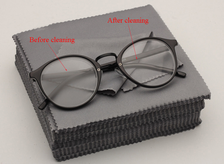 Mikrofaser-Brillenreinigungstuch Bulk Sonnenbrille Mikrofasertuch