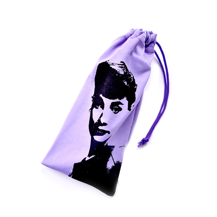 Weiße Custom Eyewear Tasche Große Sonnenbrillentaschen 