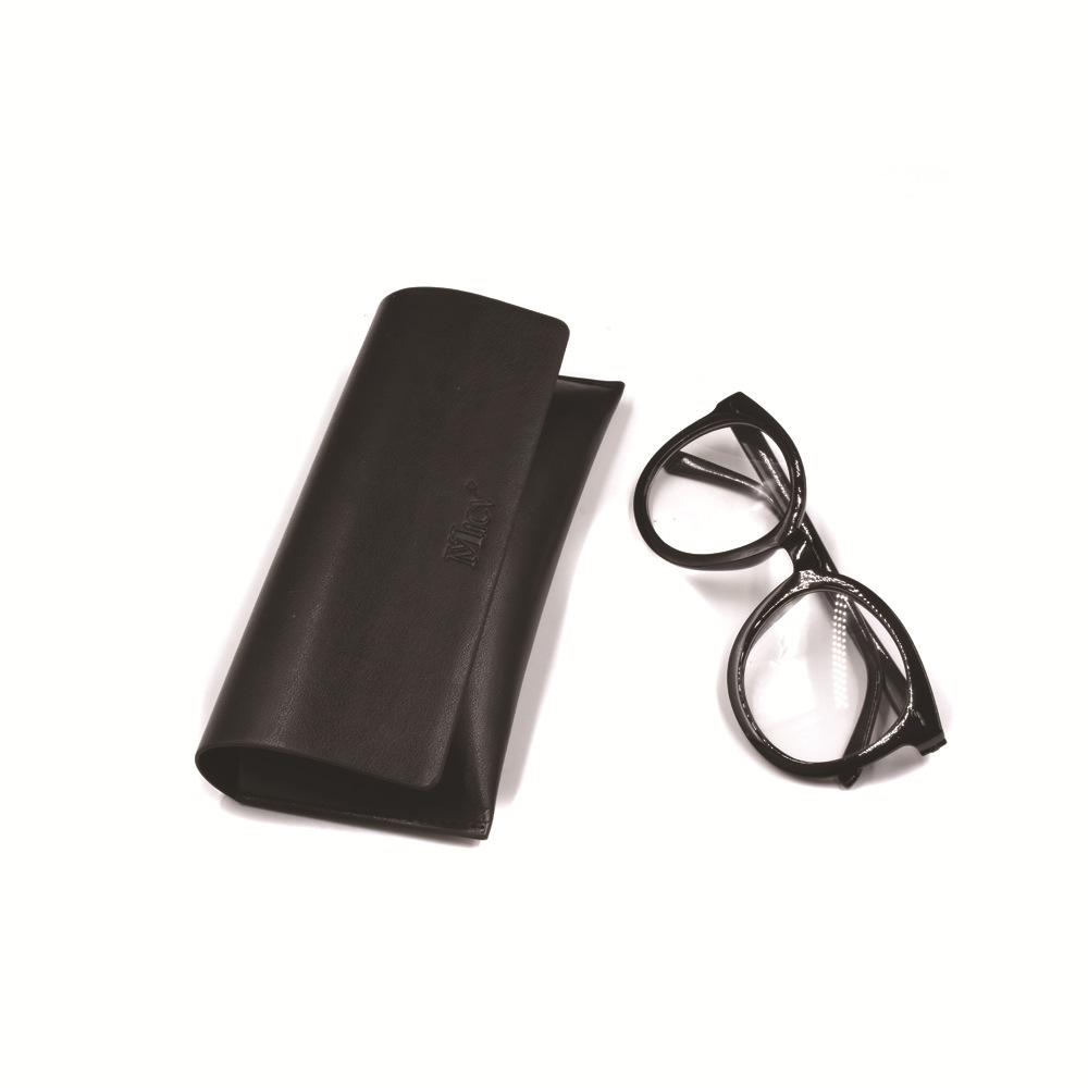 Hartschalen-Sonnenbrillen-Verpackungsbox, schwarz, tragbar