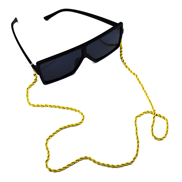 Mode-Brillenkette für Frauen, Metall, Sonnenbrillen, Ketten und Kordeln